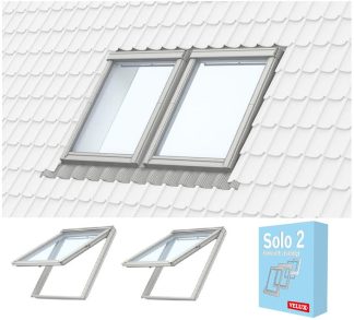 Takfönster Velux Duo Topp-&Pivåhängt 18mm