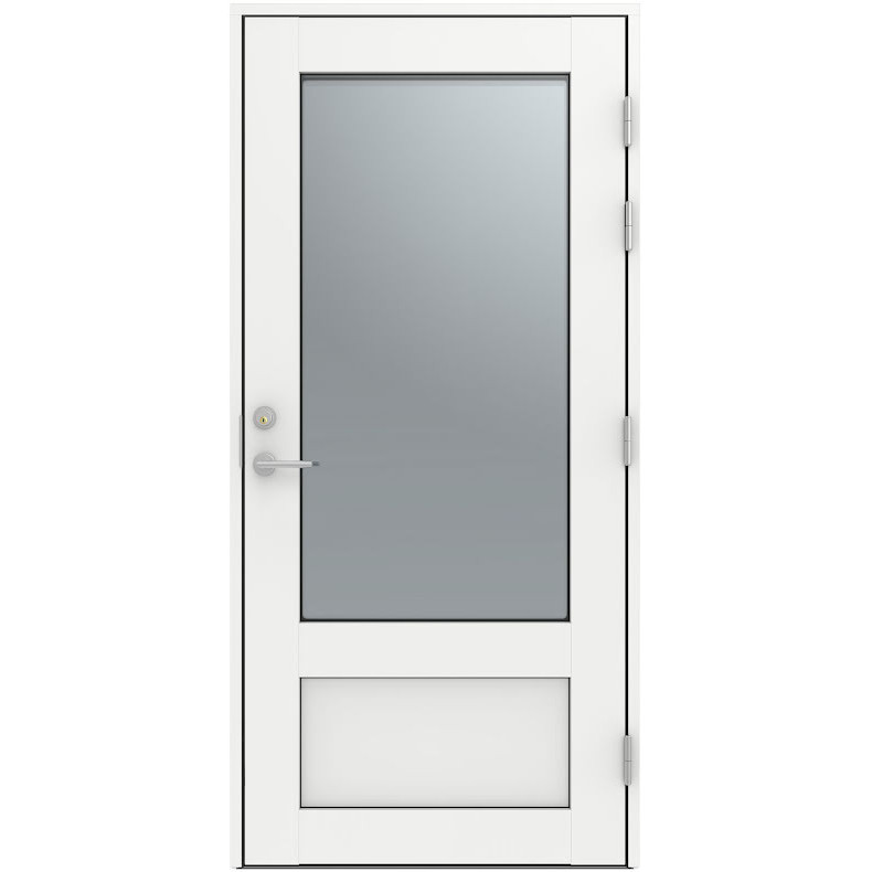 Ytterdörr Diplomat Altan 16 Klarglas Aluminium