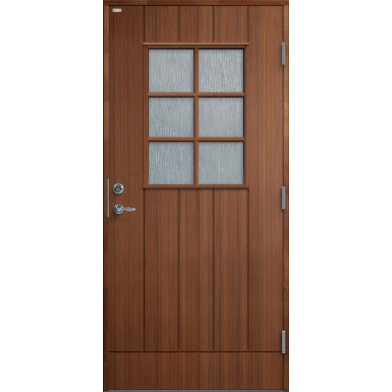 Ytterdörr Diplomat Anna Cotswoldglas Teak