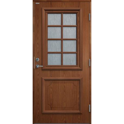 Ytterdörr Diplomat Svea Cotswoldglas Teak