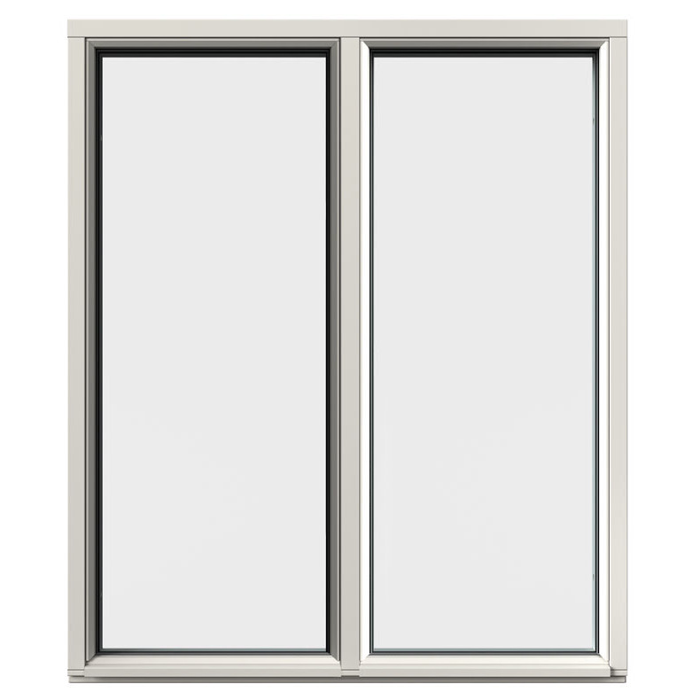 Fast Fönster Elitfönster Original Trä 100 3-Glas Med Glasdelande Post Vitmålat Trä