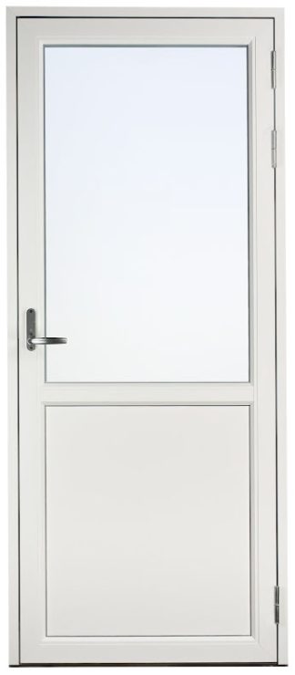 Fönsterdörr Svenska Fönster Rak Profil 3-glas Vitlackerad Aluminium