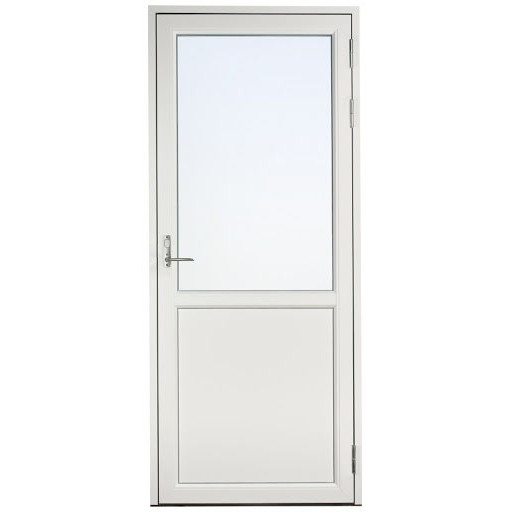 Fönsterdörr Svenska Fönster Rund Profil 3-glas Vit Aluminium
