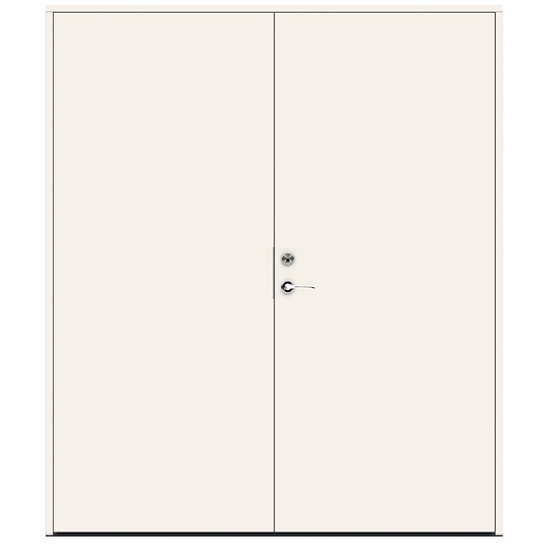 Parytterdörr Swedoor Character Canvas Vit