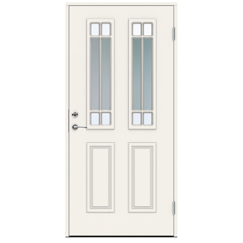 Ytterdörr Swedoor Classic Debussy Dekorglas Vit