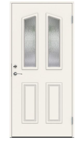 Ytterdörr Swedoor Classic Rossini Cotswoldglas Vit