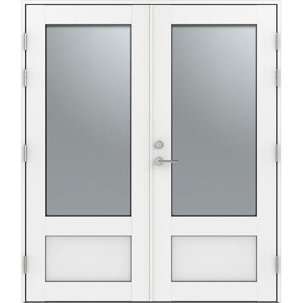 PARYTTERDÖRR DIPLOMAT ALTAN 16 VIT ALUMINIUM