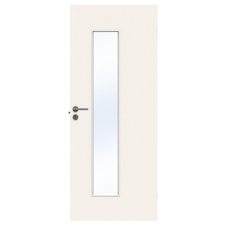 INNERDÖRR SWEDOOR STABLE EFFECT Q510 KLARGLAS VIT