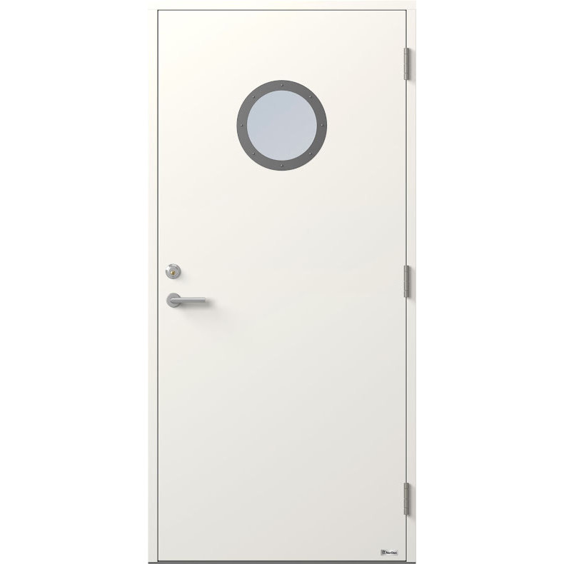 Ytterdörr Bor Neo 861g Klarglas Vit