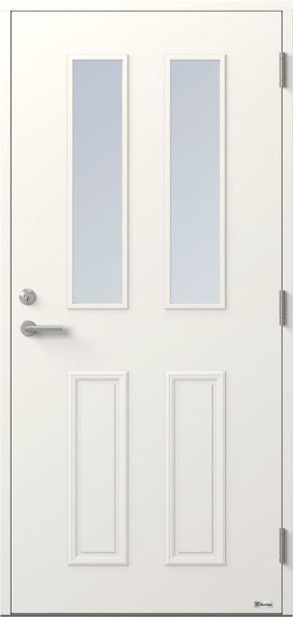 Ytterdörr BOR St.Andrews 869G2 Klarglas Vit