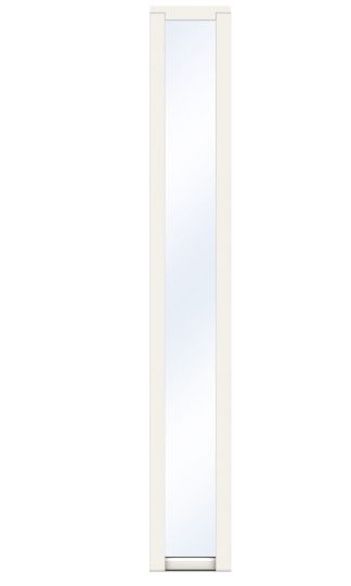 Sidoljus Swedoor SL-0 Klarglas Vit