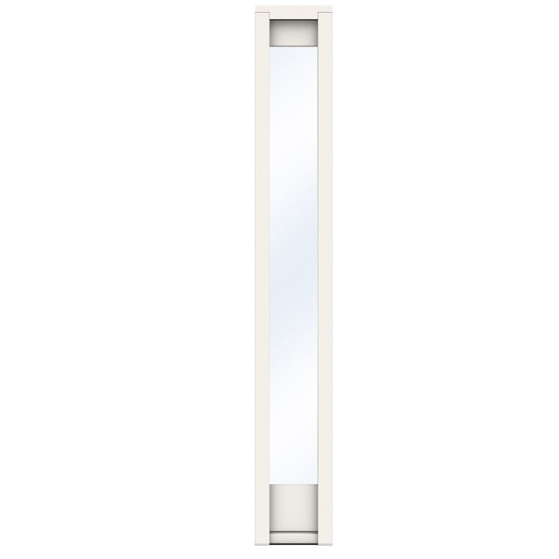 Sidoljus Swedoor SL-1 Klarglas Vit
