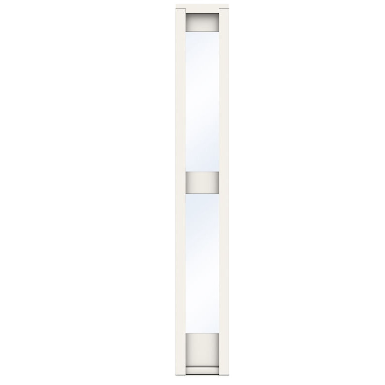Sidoljus Swedoor SL-2 Klarglas Vit