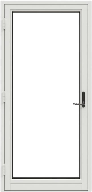 Helglasad Fönsterdörr Nordan Ntech 3-glas Vit Aluminium