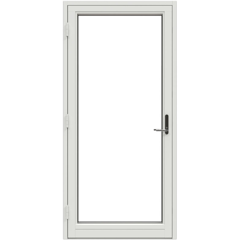 Helglasad Fönsterdörr Nordan Ntech 3-glas Vit Aluminium