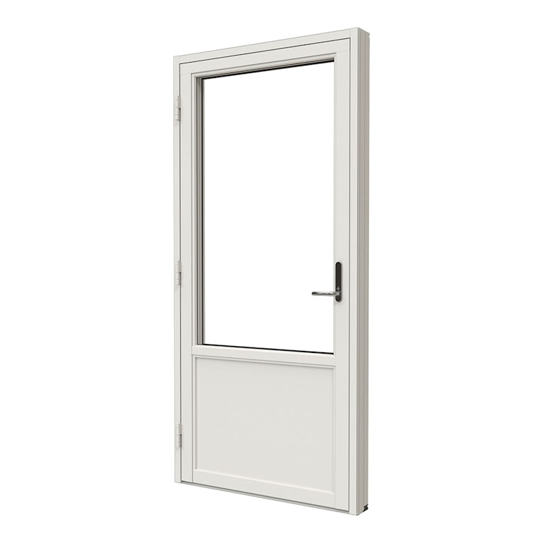 Bröstad Fönsterdörr Nordan Ntech 3-Glas Vitmålat Trä