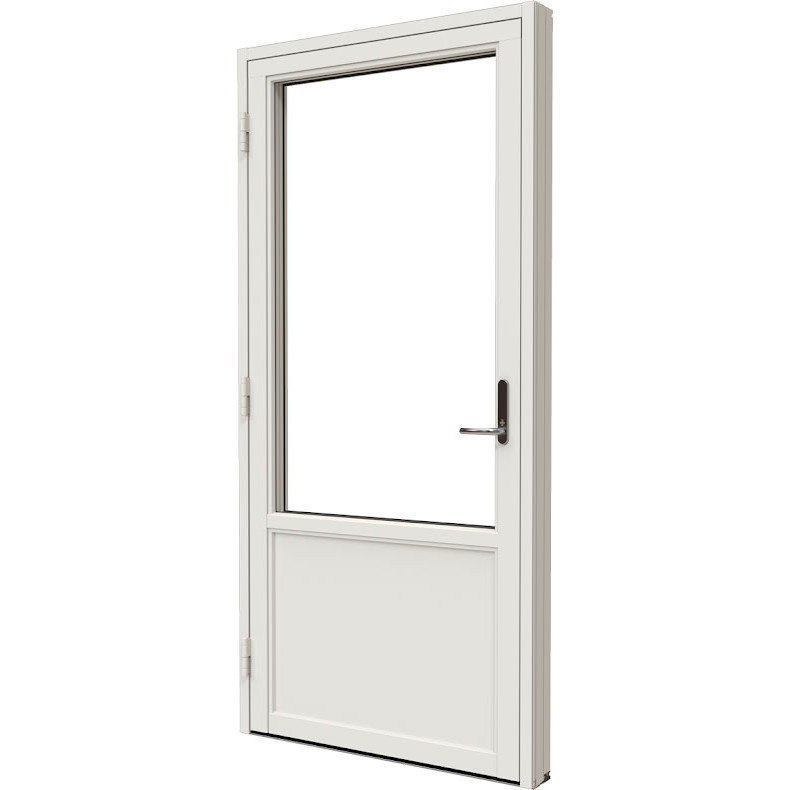 Bröstad Fönsterdörr Nordan Ntech 3-glas Vit Aluminium