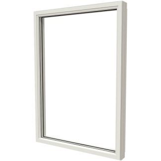 Fast Karm Nordan Ntech 3-Glas Vit Aluminium
