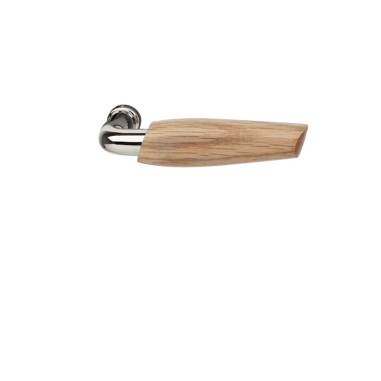 Habo Dörrhandtag 1130 Ek/mässing Förnicklad
