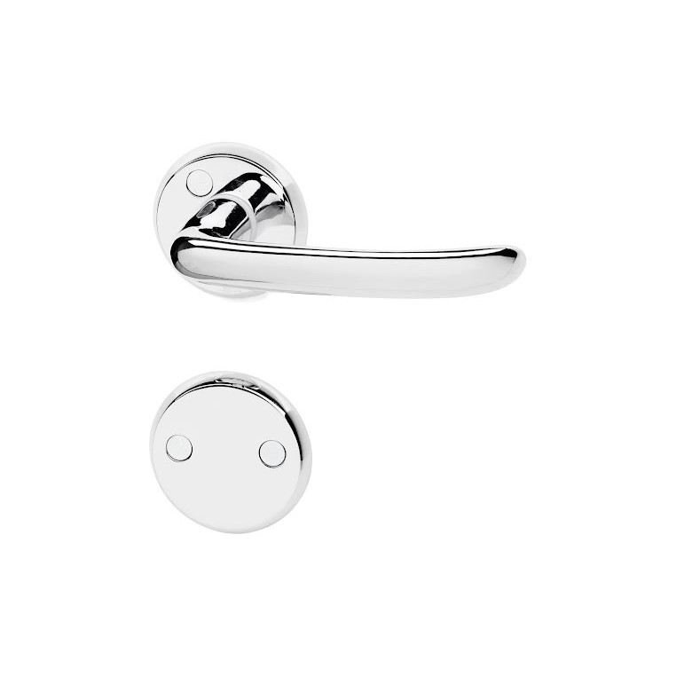 Dörrhandtag A696-4265 Krom Inkl. Täckbricka