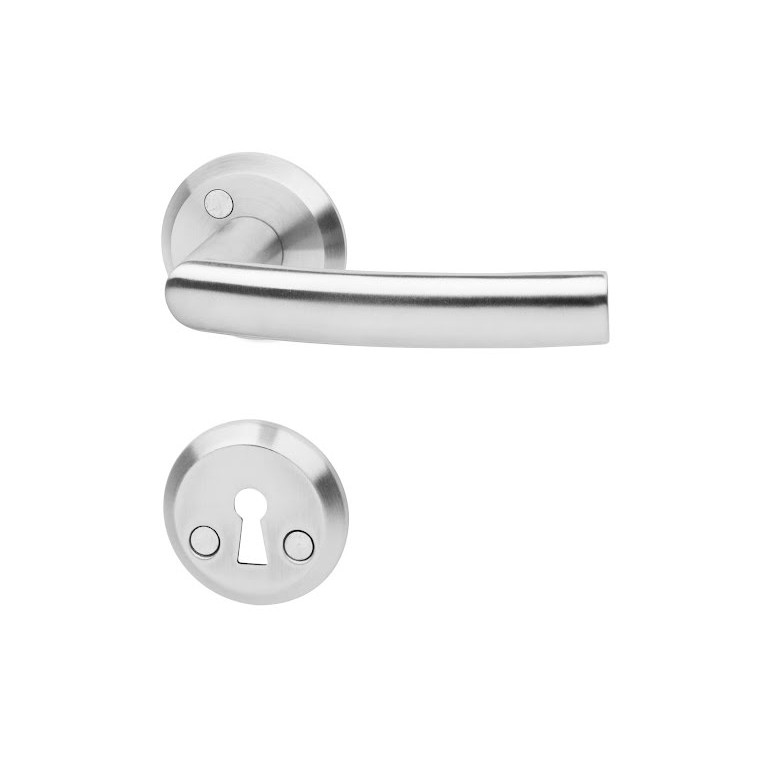 Dörrhandtag Atlanta Inkl. Nyckelskylt Rostfri