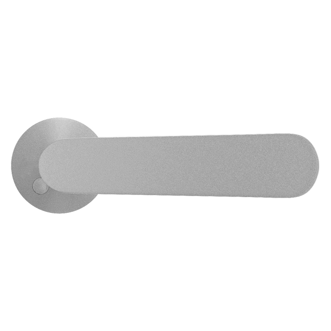Dörrhandtag T,s1  Blästrad Krom