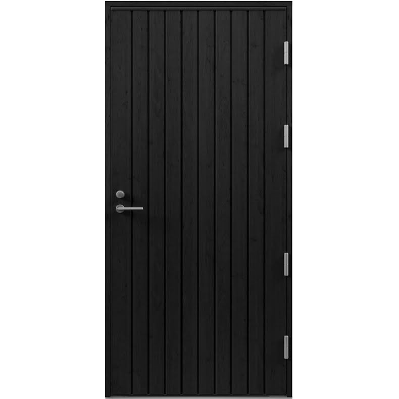 Ytterdörr Kaski Lathis Tät Laserad Furupanel