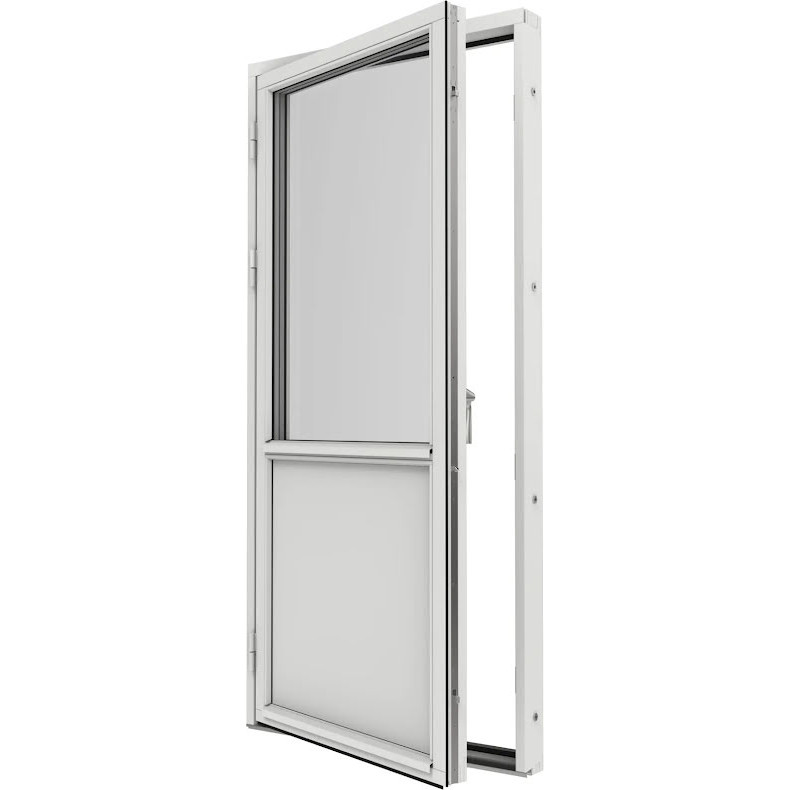 Bröstad Fönsterdörr Elitfönster Original Trä 100 3-Glas Vitmålat Trä Express