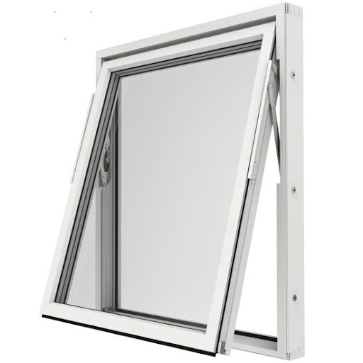 Vridfönster Elitfönster Original Alu 100 3-glas Vitlackerad Aluminium Express