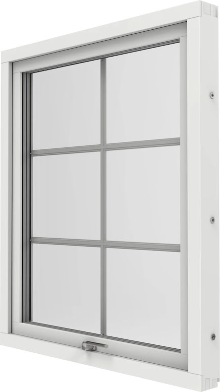 Vridfönster Elitfönster Original Trä 100 3-glas Vitmålat Trä Express - Bild 5