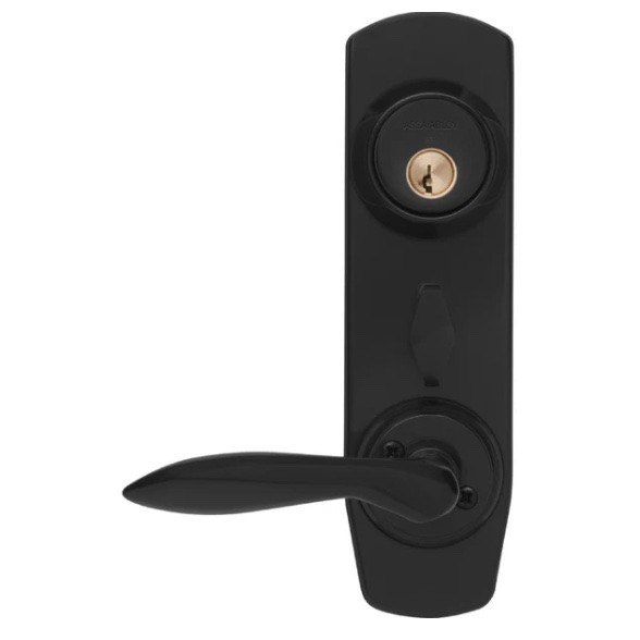 Behörssats Assa Entré D12 S1 1956 Mirus Cylinder Mattsvart