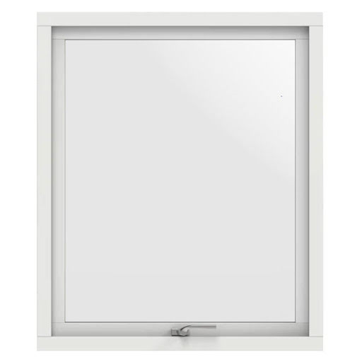 Vridfönster Elitfönster Original Alu 100 3-glas Vitlackerad Aluminium - Bild 2