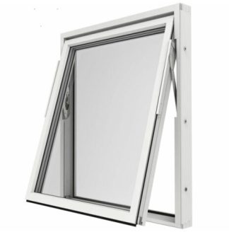 Vridfönster Elitfönster Original Alu 100 3-glas Vitlackerad Aluminium