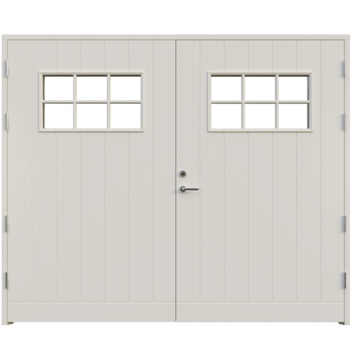 Garageport Leksandsdörren Insjön Med Glas