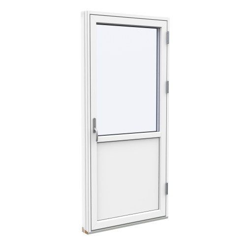 Bröstad Fönsterdörr Westcoast Windows Classic Plus 3-Glas Vit Alu