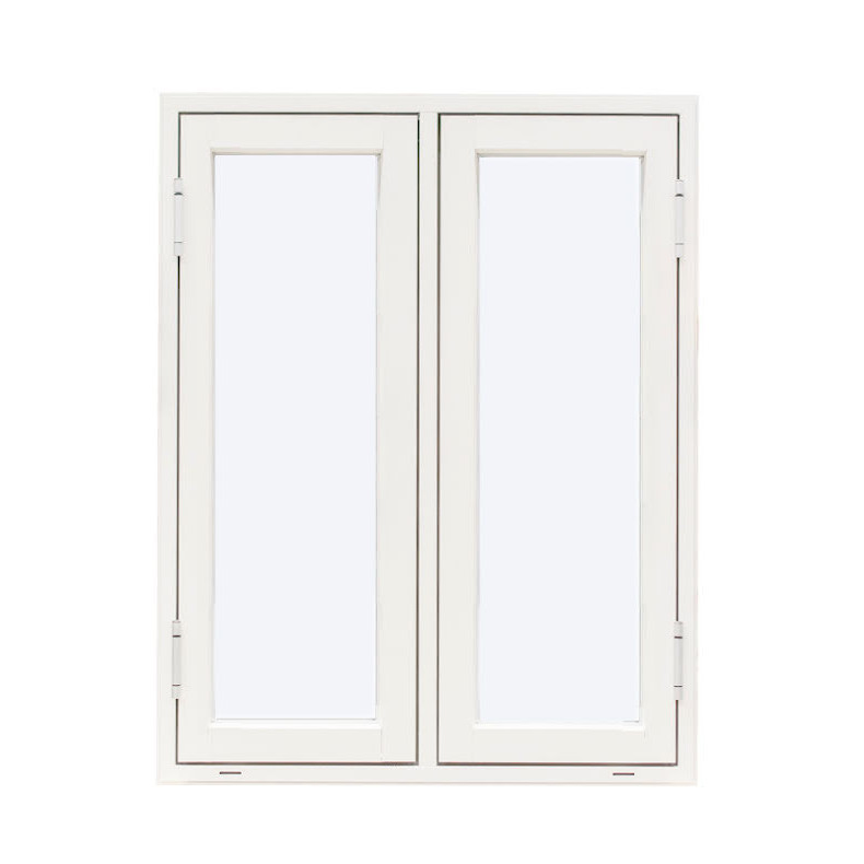 Sidohängt Fönster Tvåluft Westcoast Windows Classic Plus 3-glas Vit Alu