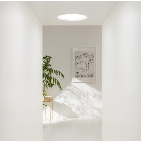 Ljustunnel TCR Velux Fast rör Platt Tak - Bild 3