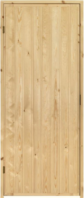 Bastudörr Kaski Eckerö Obehandlad Furupanel